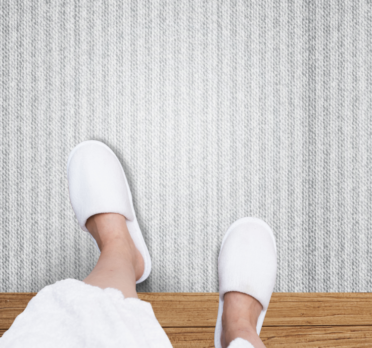 γκρι σχοινιά υφή χαλί - TenStickers