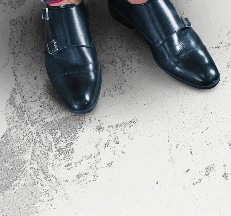 γκρι πέτρα επίδραση πέτρινα πλακάκια δαπέδου - TenStickers