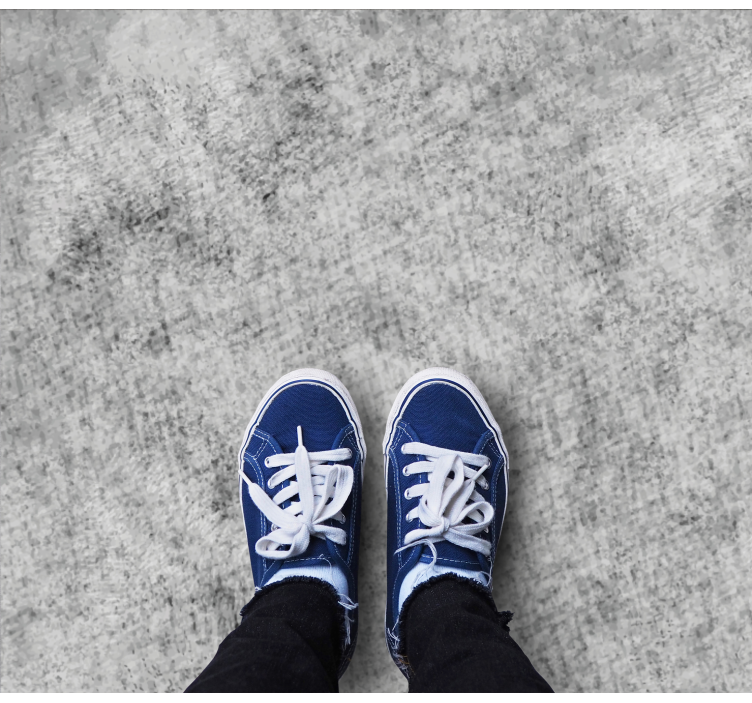 Grunge γκρι πέτρα υφή μοντέρνο χαλί - TenStickers