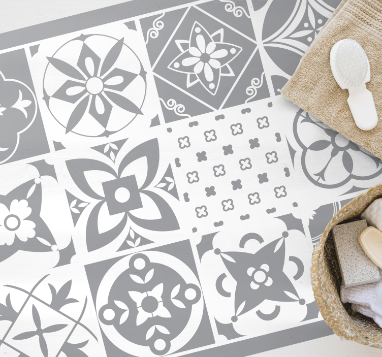 φωτιστικό χαλί πλακιδίων pantone - TenStickers