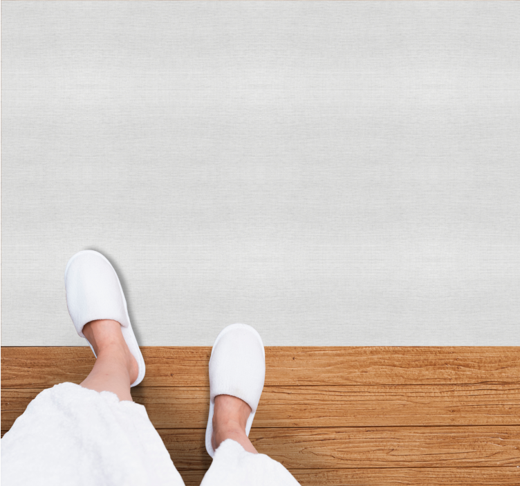 Χαλί σαλονιού σε γκρι εφέ «japandi style». - TenStickers