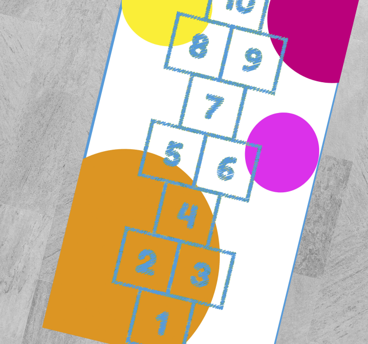 παιδικά χαλί παιχνιδιού χαλί βινυλίου - TenStickers