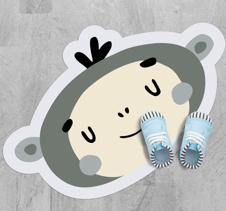 παιδική ζούγκλα μαϊμού παιδική κουβέρτα βινυλίου - TenStickers