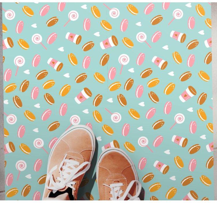 μοκέτα βινυλίου συλλογή από νόστιμες λιχουδιές - TenStickers