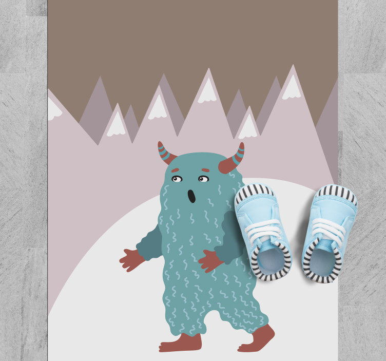 μοκέτα βινυλίου χαρακτήρας σκανδιναβικού τέρατος - TenStickers