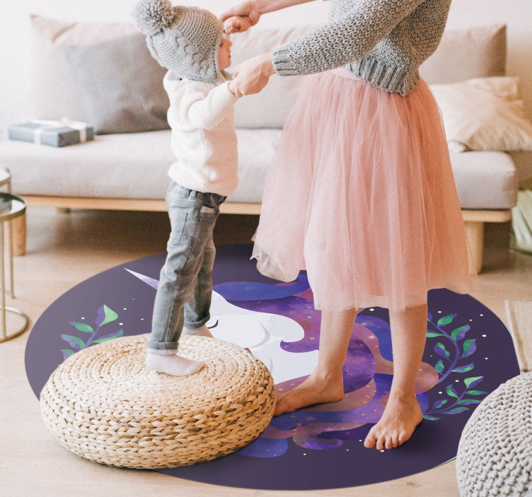 μοκέτα βινυλίου μυστικιστικός μονόκερος - TenStickers