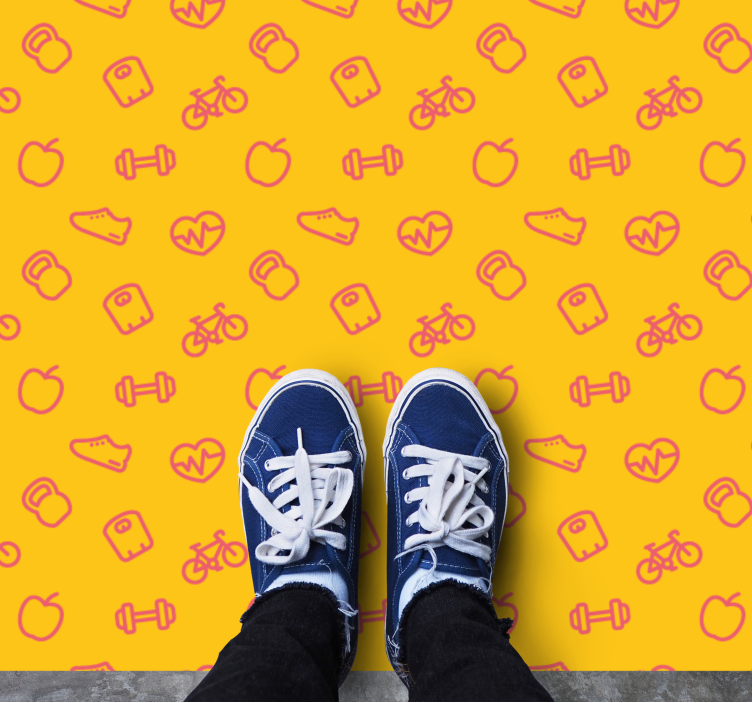 παιδικό χαλί δαπέδου νεανικό παιχνιδιάρικο - TenStickers