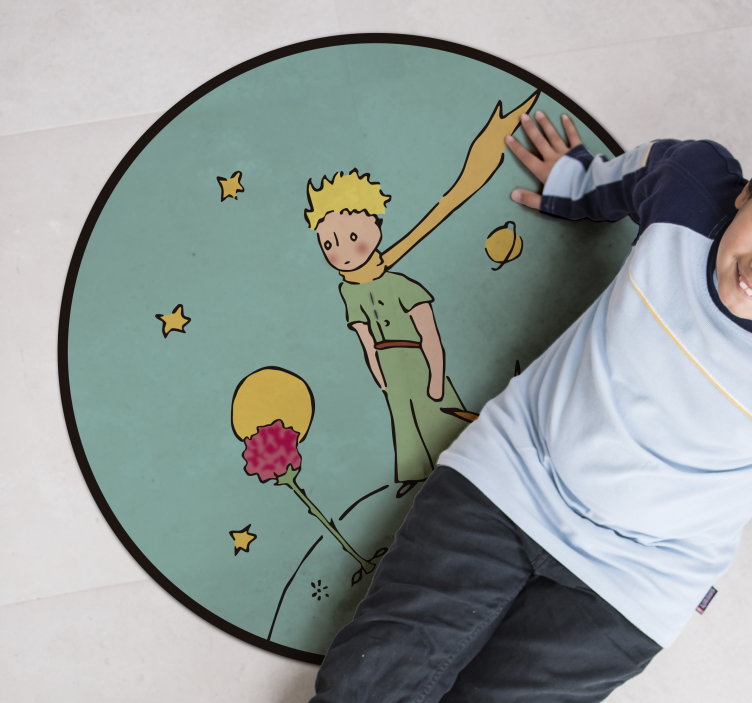 μικρό πρίγκιπα με εξατομικευμένο όνομα - TenStickers