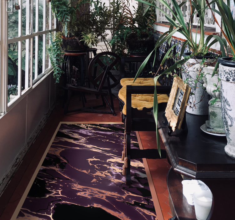 μαρμάρινη υφή βινυλίου χαλί - TenStickers