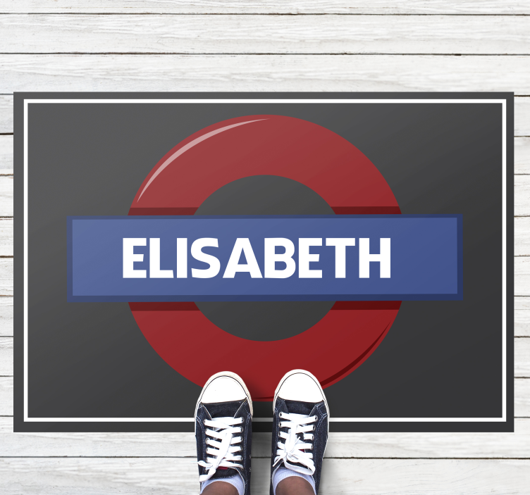 εξατομικευμένο χαλί μετρό - TenStickers