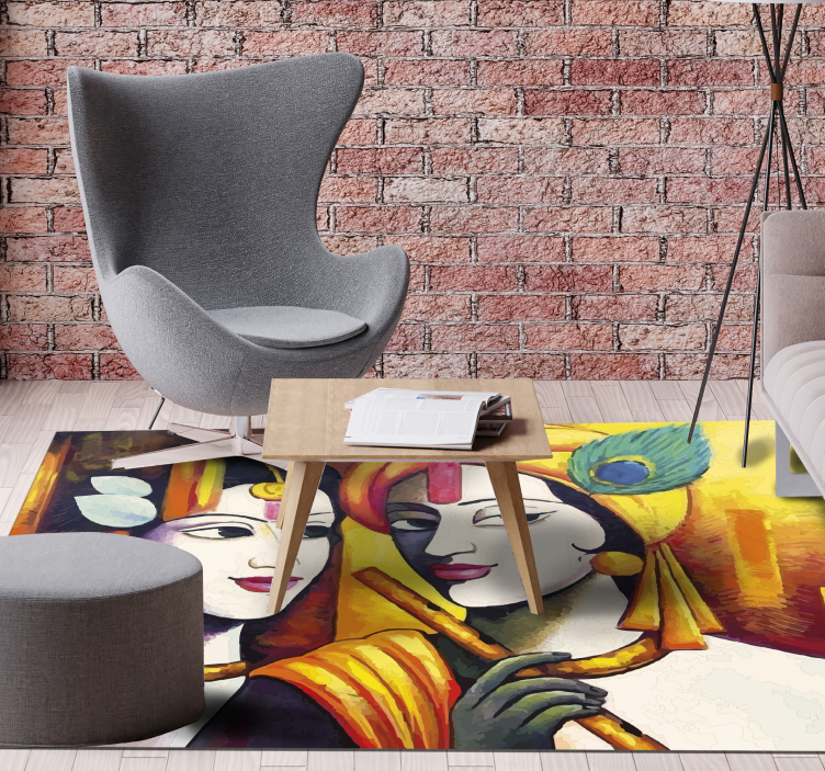 σύγχρονη τέχνη άνθρωποι σύγχρονη κουβέρτα - TenStickers