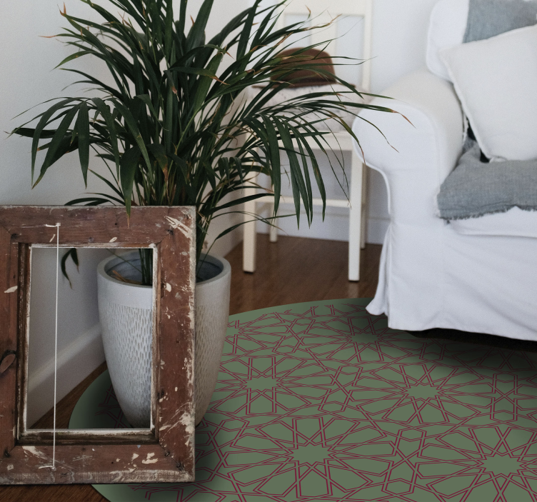 χαλί με πλακάκια σε στυλ Μαρόκου - TenStickers