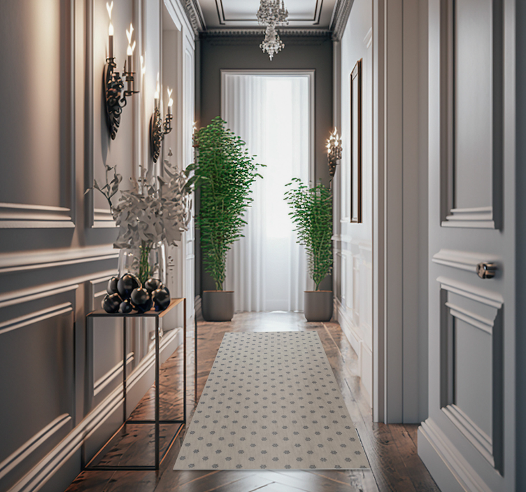 μοτίβο μικρά λουλούδια χαλί λουλουδιών - TenStickers