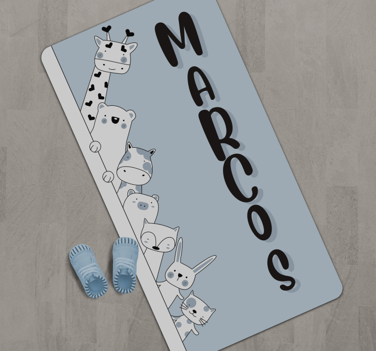 εξατομικευμένα χαλιά βινυλίου για παιδιά - TenStickers