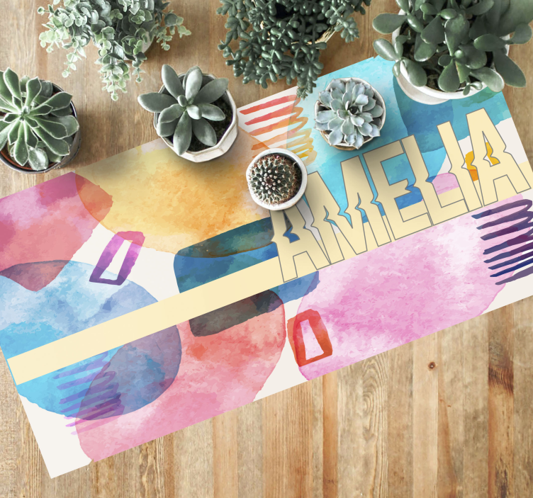 εξατομικευμένο βαμμένο χαλάκι βινυλίου - TenStickers