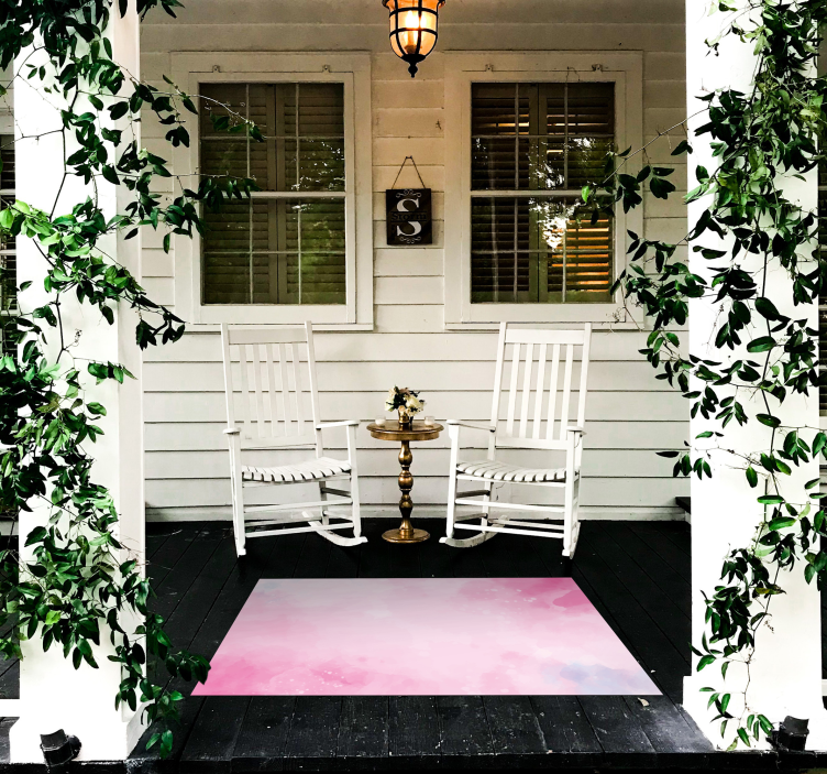 ροζ ακουαρέλες υφή χαλί - TenStickers