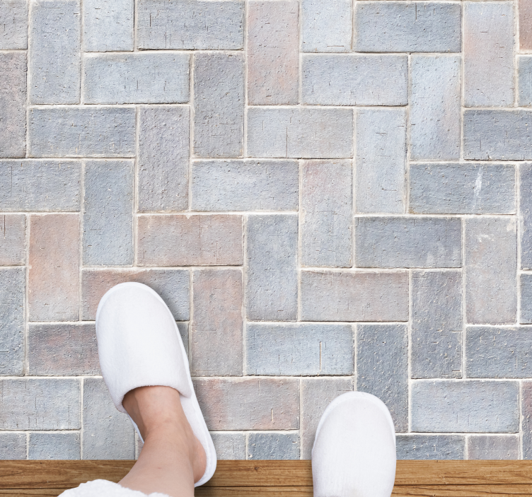 καθαρό χαλί πλακιδίων εφέ πλακιδίων - TenStickers