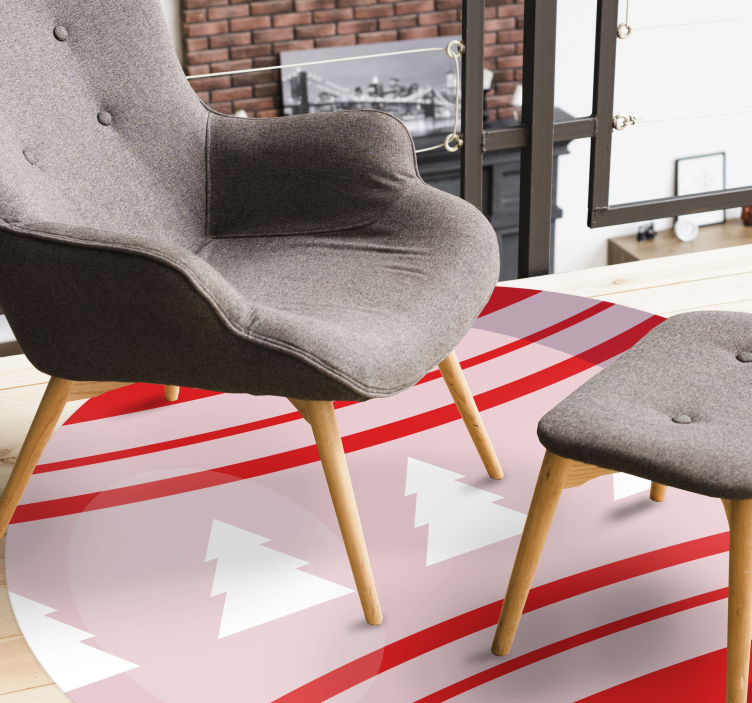 χαλί χριστουγεννιάτικου δέντρου στολίδι - TenStickers