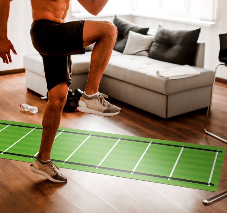 χαλί εφηβικής κρεβατοκάμαρας σκάλα προπόνησης ταχύτητας 5 μέτρα - TenStickers