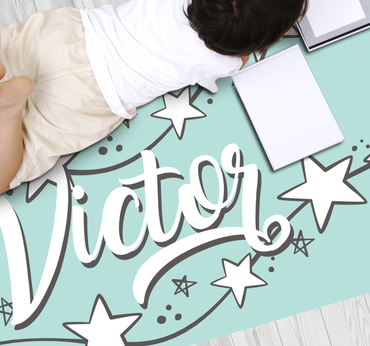 αστέρια με χαλί βινυλίου για παιδιά - TenStickers