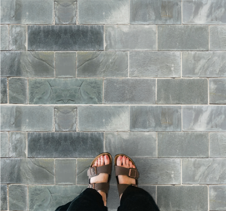 xαλί βινυλίου με εφέ πέτρας κομψό φινίρισμα σχιστόλιθου - TenStickers