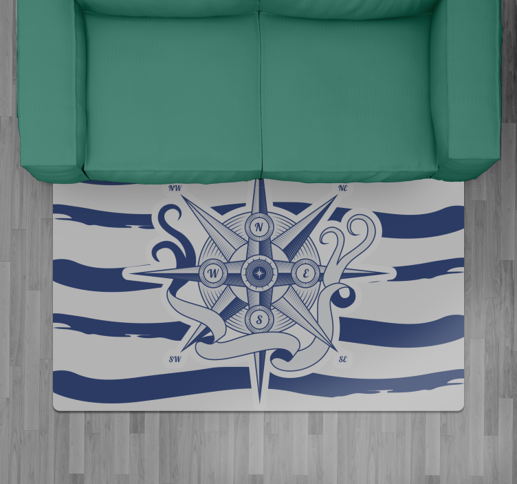 ριγέ με μεγάλο χαλί ρίγες αγκύρωσης - TenStickers