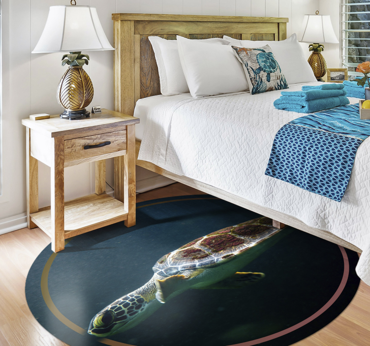 χαλί κολύμβησης ζώων βινυλίου - TenStickers