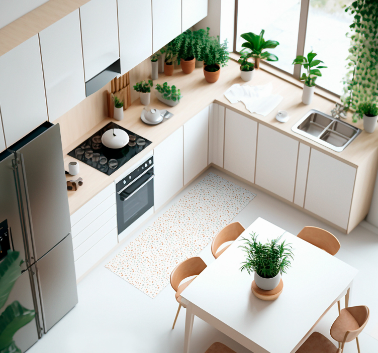 χαλί πλακιδίων καραμέλας terrazo - TenStickers