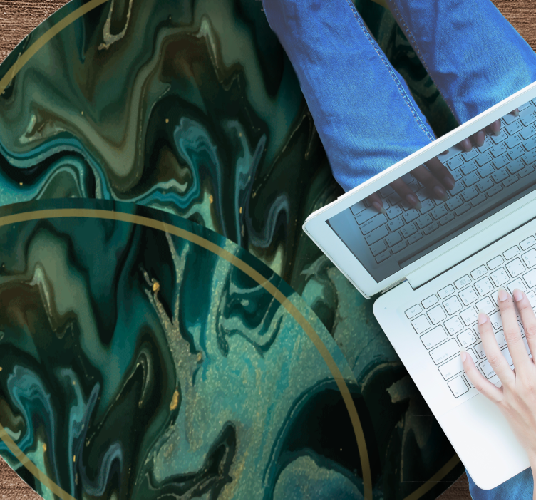 υφή χαλί αφηρημένο μαρμάρινο σχέδιο - TenStickers