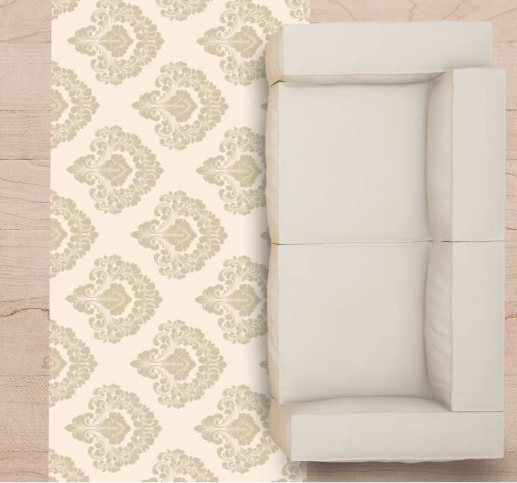 μοντέρνο χαλί κλασικό περίτεχνο μοτίβο - TenStickers