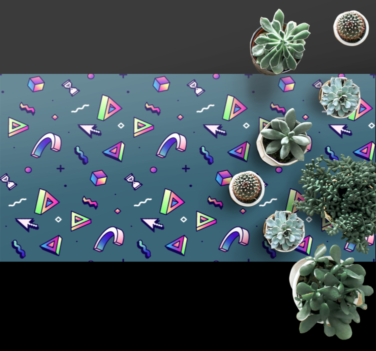 υφή χαλί γεωμετρική πιτσιλιά χρώματος - TenStickers