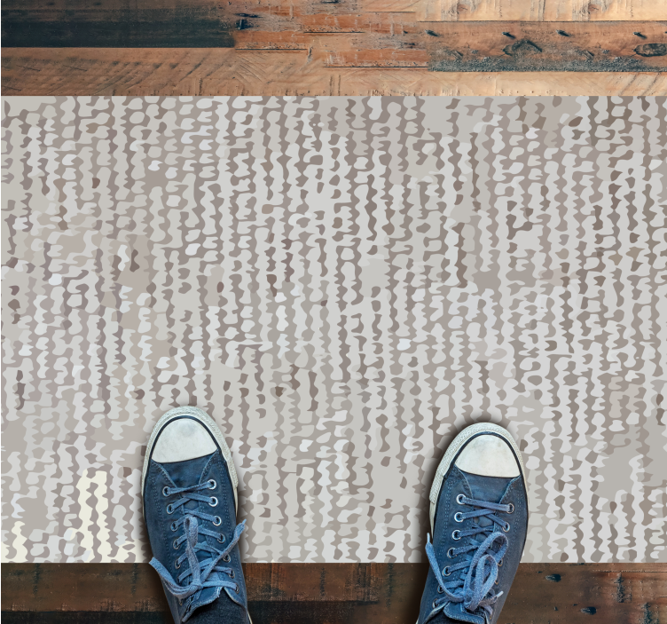 χαλί κρεβατοκάμαρας απαλό ουδέτερο μοτίβο - TenStickers