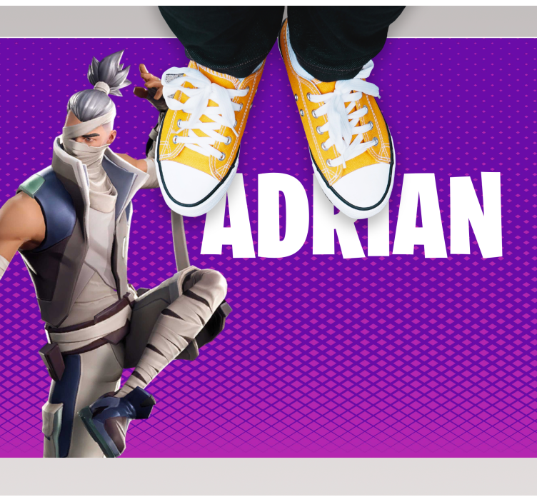 κουβέρτα βιντεοπαιχνιδιού ninja αγόρι - TenStickers