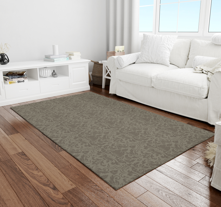 Βινταζέ χαλί από βινύλιο κομψό μπαρόκ μοτίβο - TenStickers