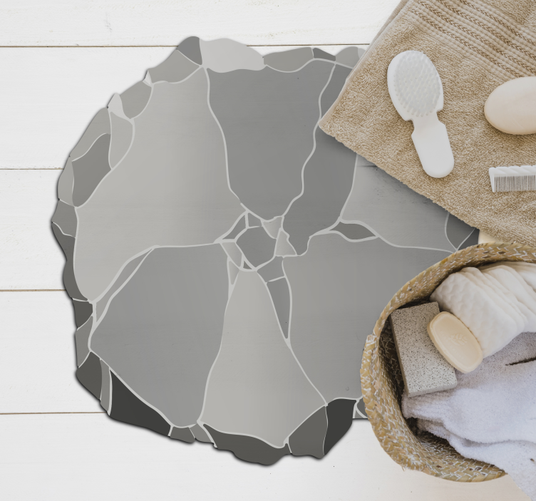 βινυλίου χαλί υφή διαφορετικές πέτρες πέτρα - TenStickers