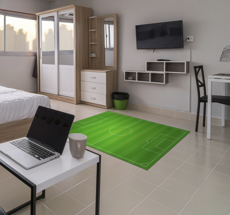 έφηβος ποδοσφαίρου χαλί βινυλίου - TenStickers