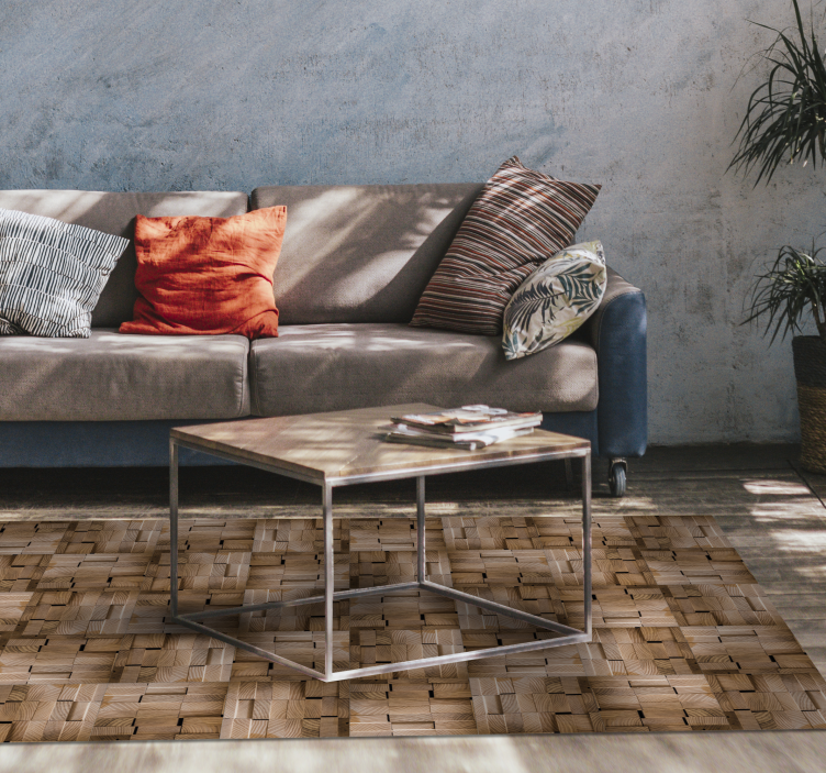 ξύλινη σανίδα αμερικανική ξύλο καρυδιάς βινυλίου κουβέρτα - TenStickers