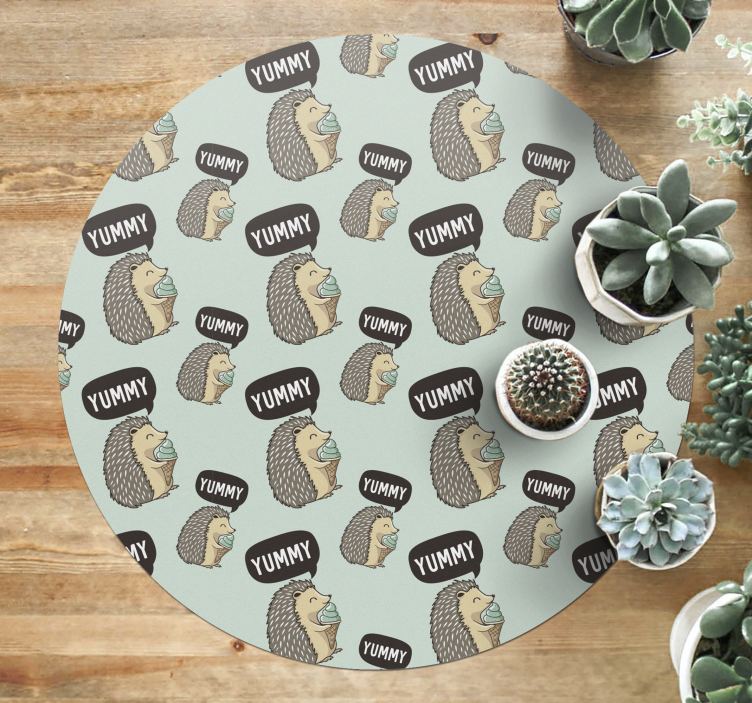 λαχταριστό χαλί από βινύλιο από πορτσίνι - TenStickers