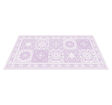 Azulejos hidráulicos χρώμα ματ πλακιδίων χαλάκι - TenStickers