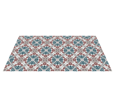 χαλί πλακιδίων bella wild mat - TenStickers