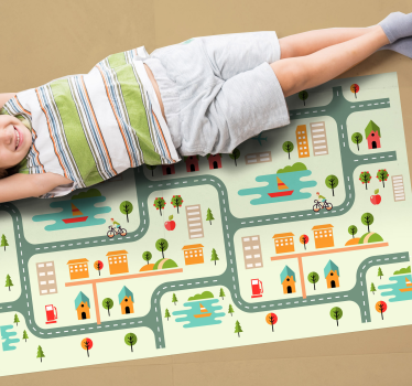 χαλί δρόμου για παιδιά playmat - TenStickers