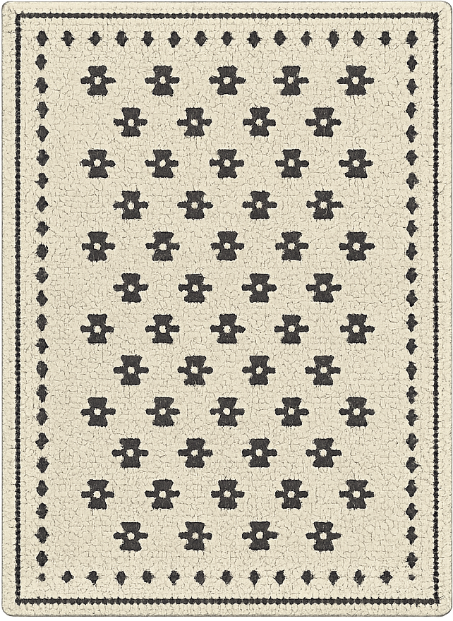 xαλί σαλονιού μωσαϊκό λουλουδιών - TenStickers