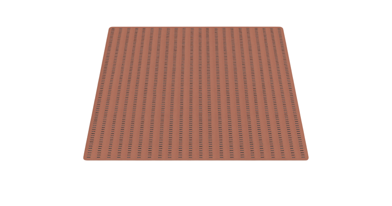 χαλί βινυλίου μπαλκονιού σχεδιασμός γραμμής παύλας - TenStickers