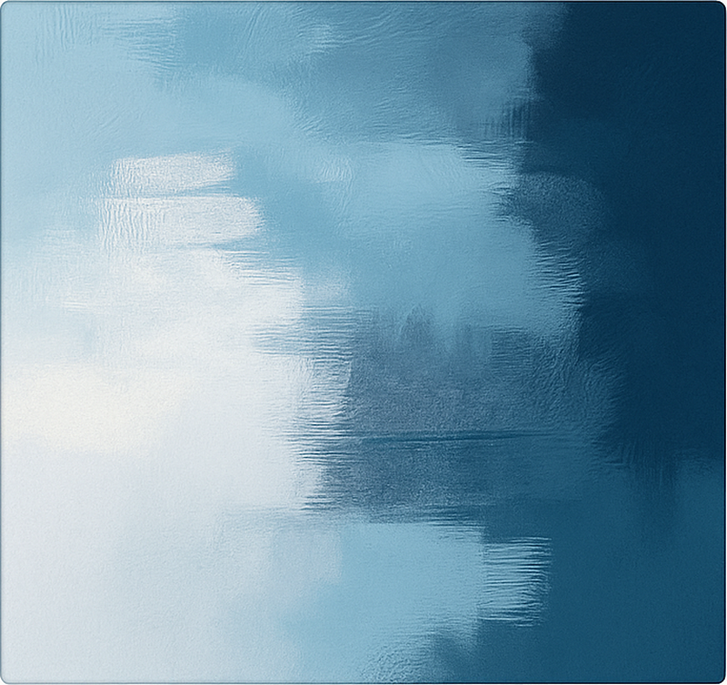 mπλε xαλί αφηρημένη εξπρεσιονιστική τέχνη - TenStickers