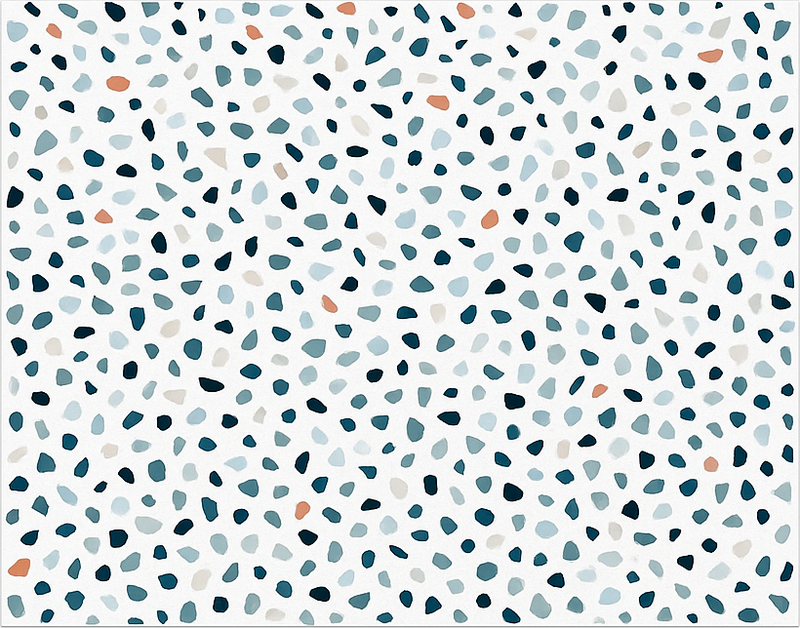 χαλιά κουζίνασ μικρές πολύχρωμες πέτρες - TenStickers