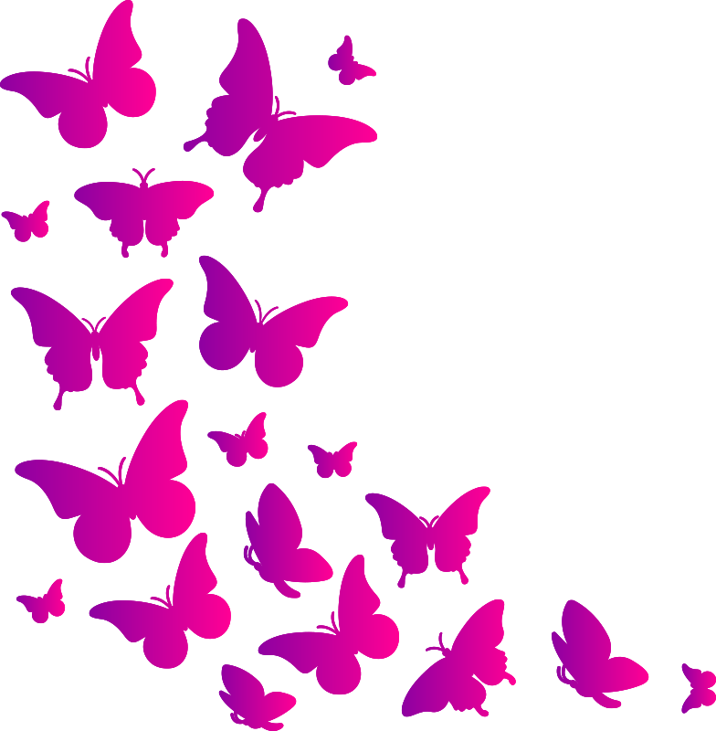 Χαλί με εκτύπωση ζώου και πεταλούδα παραθύρου - TenStickers