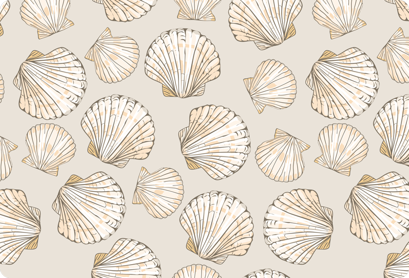 Xαλί με εκτύπωση ζώου Μεγάλες και Μικρές Θαλάσσιες Χελώνες - TenStickers