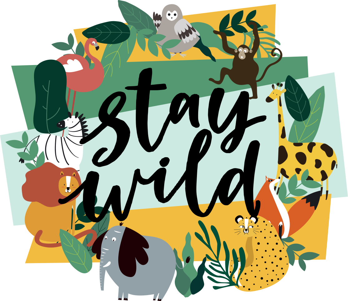 Χαλί με εκτύπωση ζώου ζούγκλας crown - TenStickers