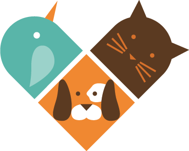 Χαλί με εκτύπωση ζώου σε πολύχρωμα πρόσωπα - TenStickers