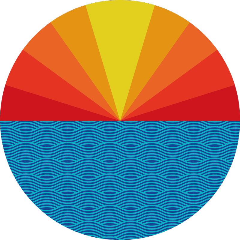 Χαλί κρεβατοκάμαρας ηλιοβασίλεμα παλαιού τύπου - TenStickers